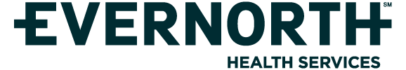 Evernorth Health Services logo in teal wordmark